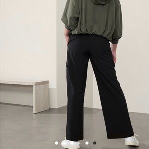Black Athleta Brooklyn Heights Cargo pants